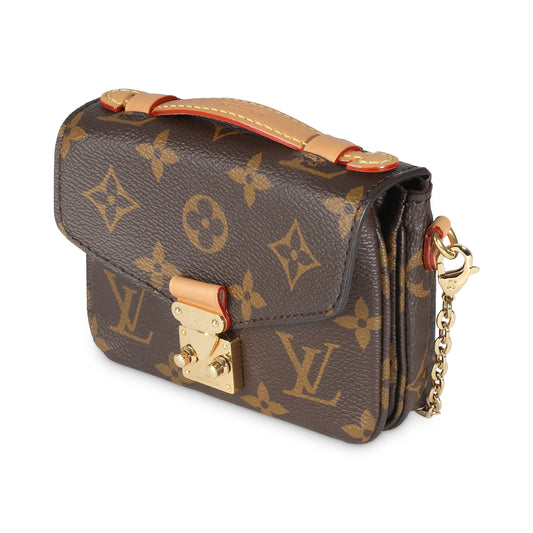 Louis Vuitton Monogram Canvas Micro Metis