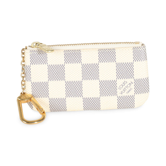 Louis Vuitton Damier Azur Canvas Key Pouch
