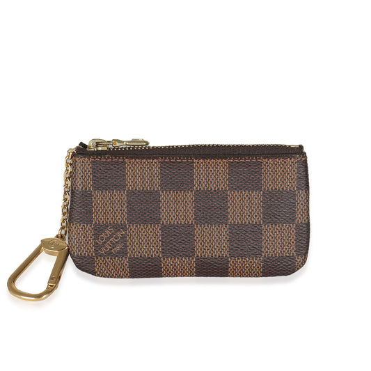 Louis Vuitton Damier Ebene Canvas Key Pouch