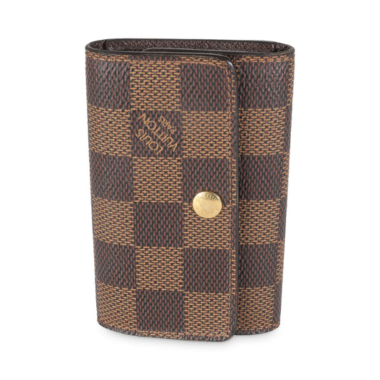 Louis Vuitton Damier Ebene Canvas 6 Key Holder