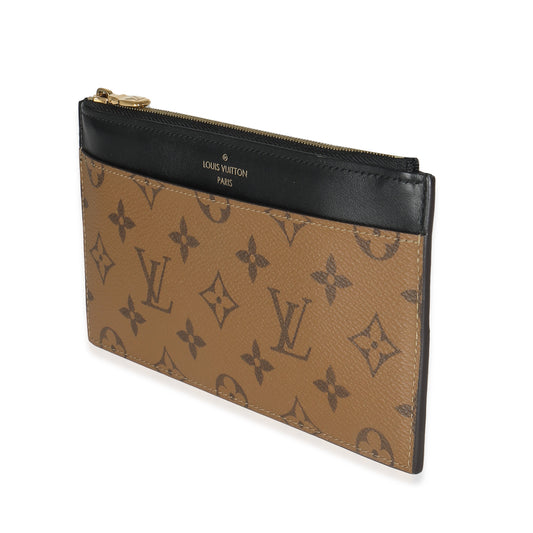 Louis Vuitton Monogram Reverse Canvas Slim Purse