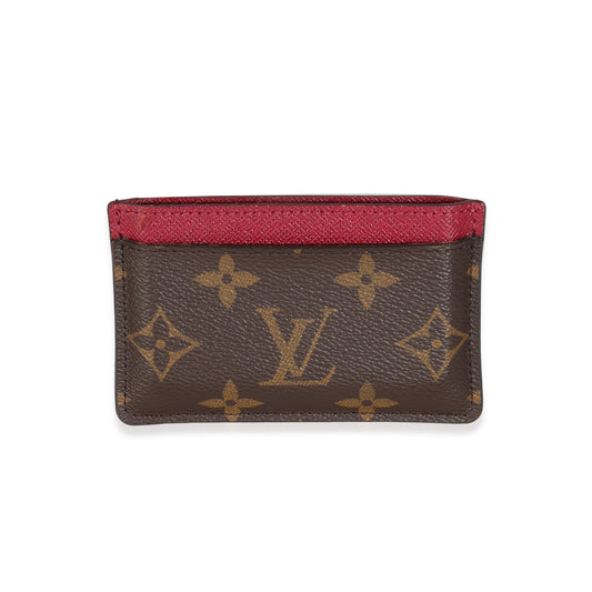 Louis Vuitton Fuchsia Monogram Canvas Card Holder