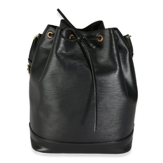 Louis Vuitton Black Epi Noe GM