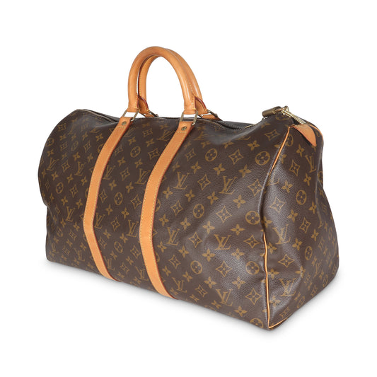 Louis Vuitton Monogram Canvas Keepall 50