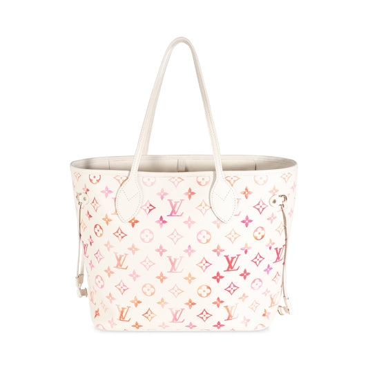 Louis Vuitton Monogram Empreinte Sunrise Aquarelle Neverfull MM