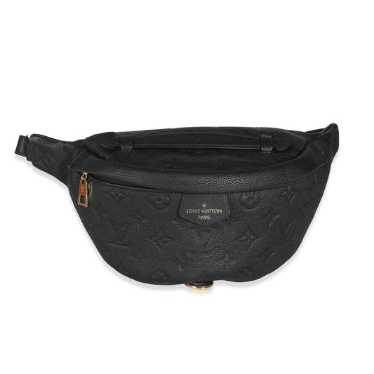 Louis Vuitton Black Monogram Empreinte Bumbag