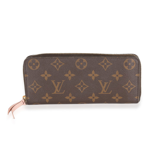 Louis Vuitton Monogram Canvas Clemence Wallet