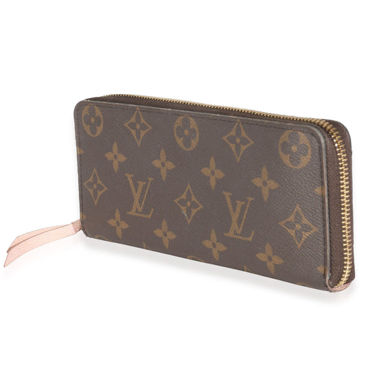 Louis Vuitton Monogram Canvas Clemence Wallet