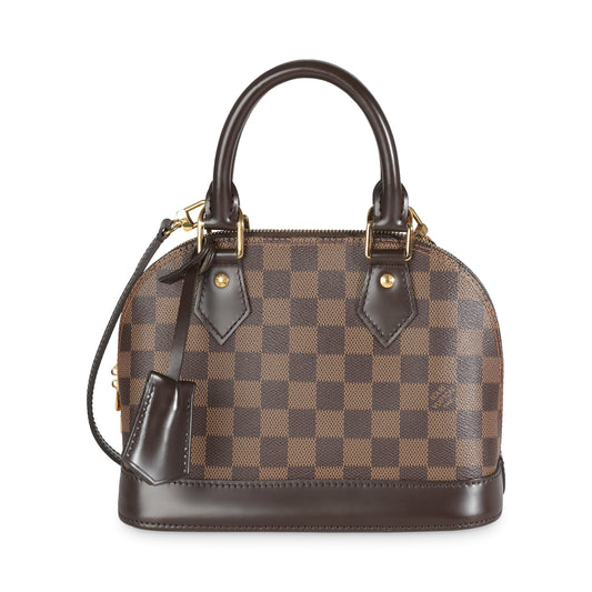 Louis Vuitton Damier Ebene Canvas Alma BB