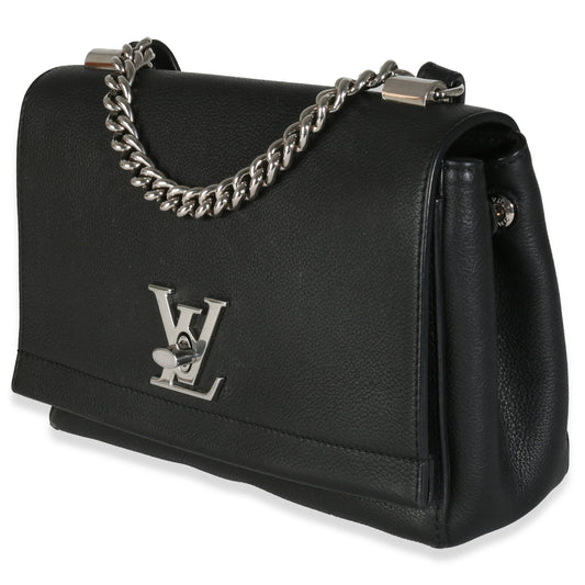 Louis Vuitton Black Calfskin Lockme II BB