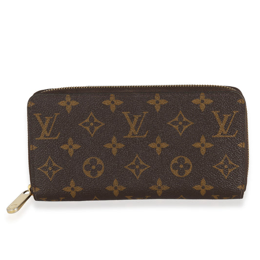 Louis Vuitton Monogram Canvas Zippy Wallet