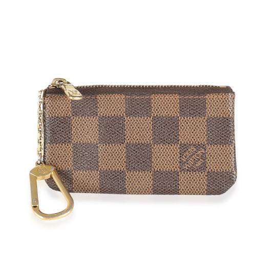 Louis Vuitton Damier Ebene Canvas Key Pouch