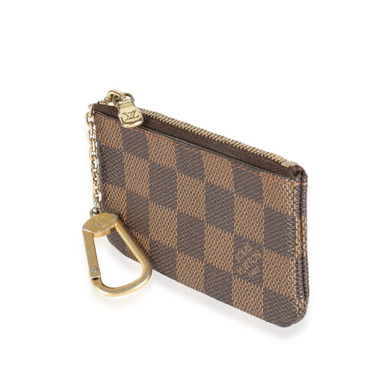 Louis Vuitton Damier Ebene Canvas Key Pouch