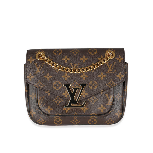 Louis Vuitton Black Monogram Canvas Passy