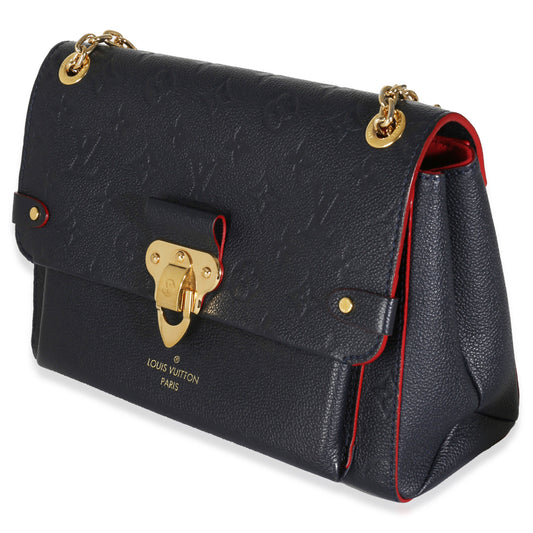 Louis Vuitton Marine Rouge Monogram Empreinte Vavin PM