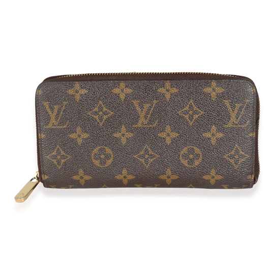 Louis Vuitton Monogram Canvas Zippy Wallet