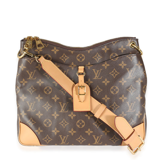 Louis Vuitton Natural Monogram Canvas Odeon MM