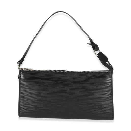 Louis Vuitton Black Epi Pochette Accessoires
