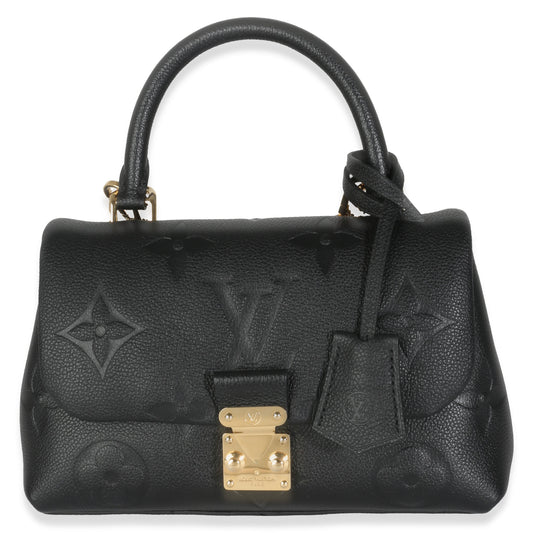 Louis Vuitton Black Giant Empreinte Madeleine BB