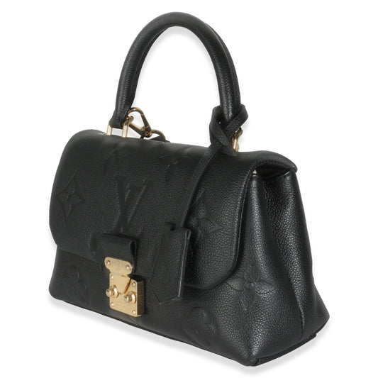 Louis Vuitton Black Giant Empreinte Madeleine BB