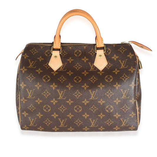 Louis Vuitton Monogram Canvas Speedy 30