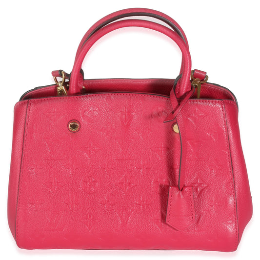 Louis Vuitton Dahlia Monogram Empreinte Montaigne BB