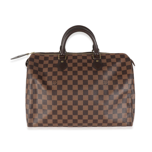Louis Vuitton Damier Ebene Canvas Speedy 35