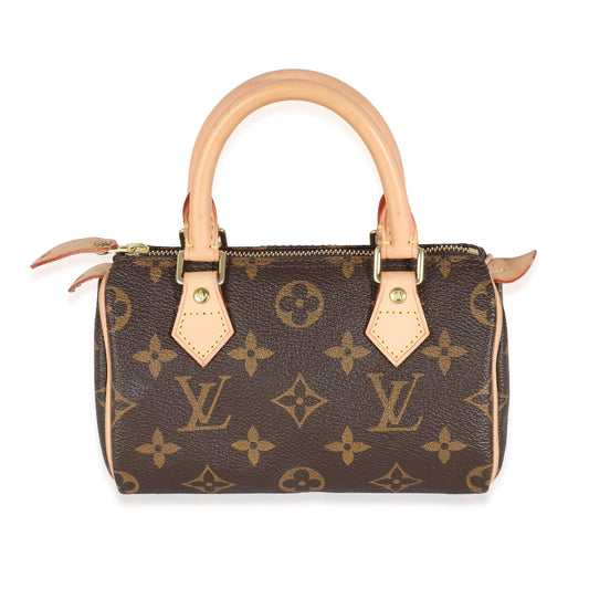Louis Vuitton Monogram Canvas Nano Speedy