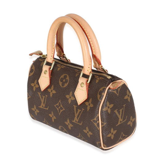 Louis Vuitton Monogram Canvas Nano Speedy