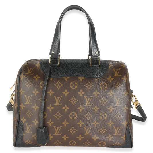 Louis Vuitton Black Monogram Canvas Retiro NM