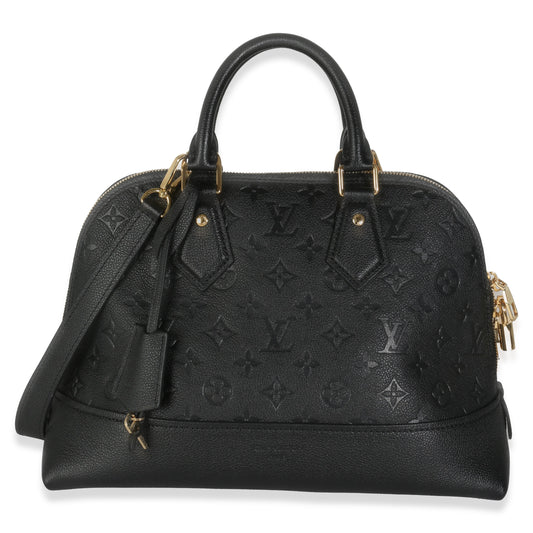Louis Vuitton Black Monogram Empreinte Neo Alma PM
