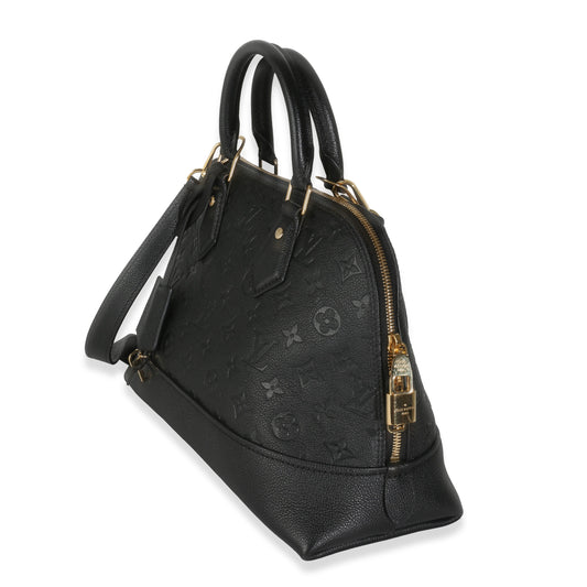 Louis Vuitton Black Monogram Empreinte Neo Alma PM