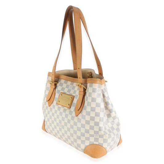 Louis Vuitton Damier Azur Canvas Hampstead GM