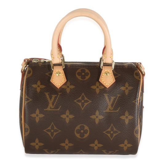 Louis Vuitton Monogram Canvas Nano Speedy