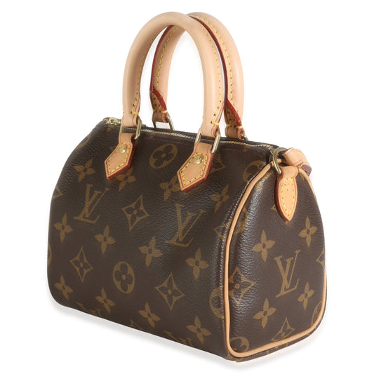 Louis Vuitton Monogram Canvas Nano Speedy