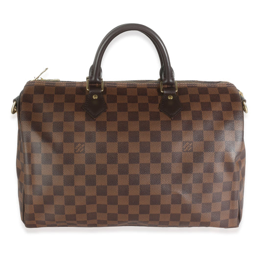 Louis Vuitton Damier Ebene Canvas Speedy Bandouliere 35