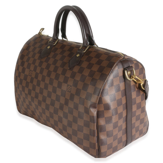 Louis Vuitton Damier Ebene Canvas Speedy Bandouliere 35