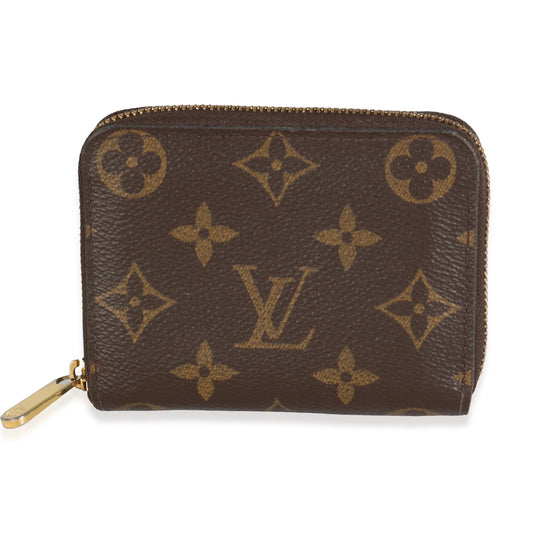 Louis Vuitton Monogram Canvas Zippy Coin Purse