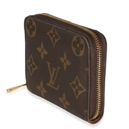 Louis Vuitton Monogram Canvas Zippy Coin Purse