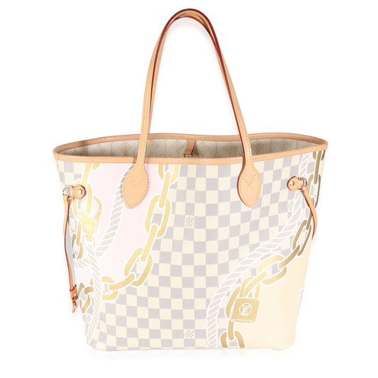 Louis Vuitton Damier Azur Canvas Nautical Neverfull MM