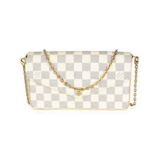Louis Vuitton Damier Azur Canvas Felicie Pochette