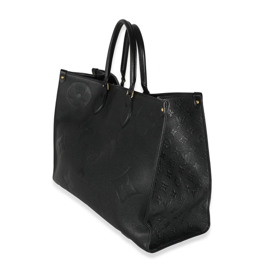 Louis Vuitton Black Monogram Empreinte Onthego GM