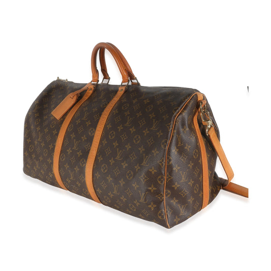 Louis Vuitton Monogram Canvas Keepall Bandouliere 55