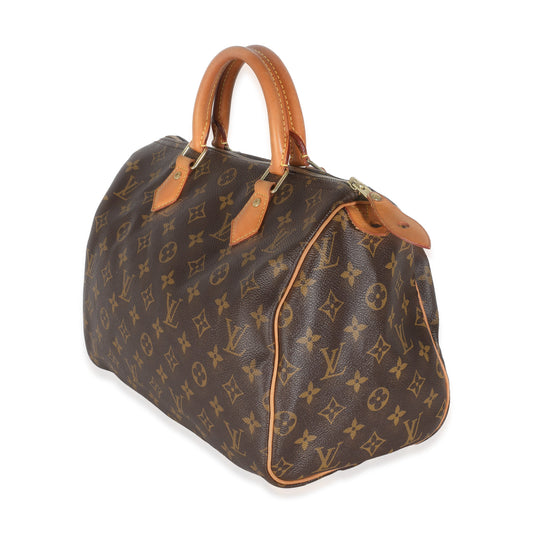 Louis Vuitton Monogram Canvas Speedy 30