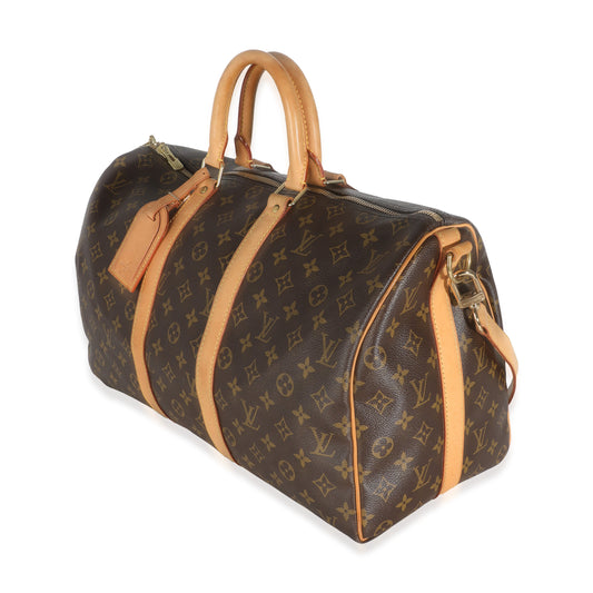 Louis Vuitton Monogram Canvas Keepall Bandouliere 45