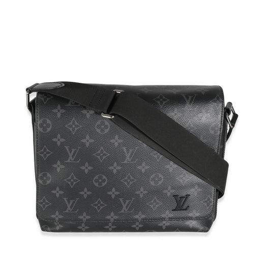 Louis Vuitton Monogram Eclipse Canvas District PM