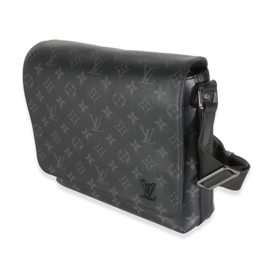 Louis Vuitton Monogram Eclipse Canvas District PM