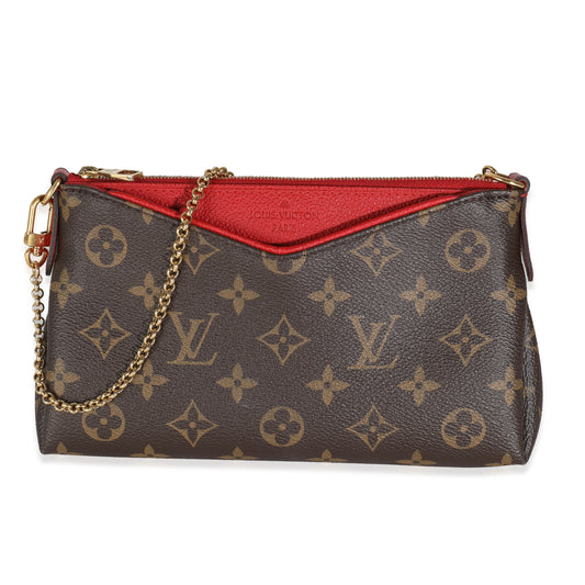 Louis Vuitton Cherry Monogram Canvas Pallas Clutch