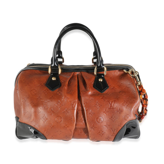 Louis Vuitton Fauve Cuir Embossed Monogram Stephen Bag