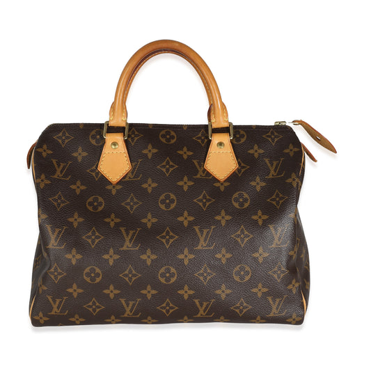 Louis Vuitton Monogram Canvas Speedy 30